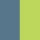 Greyish Turquoise and June Bud