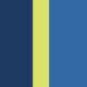 Rhino, Straw and Muted Blue